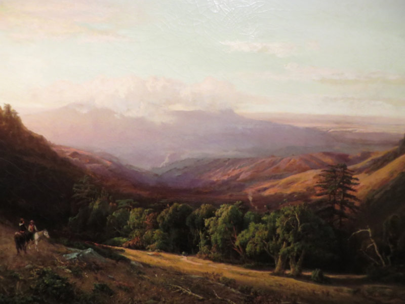Mount Tamalpais, Golden Morning (1872).